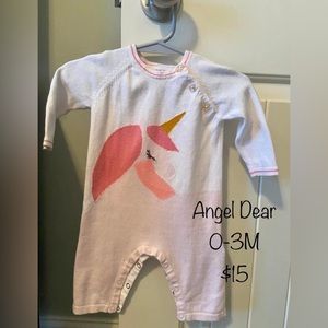 Angel Dear unicorn outfit